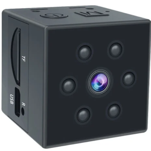 Hidden Camera Solution, Wi-Fi Enabled Ultra Small Mini Camera for 24/7 Full HD Surveillance with Motion Detection