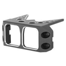 Aluminum Alloy Servo Guard for 1/10 RC Crawler Capra RR10 Wraith Black Finish