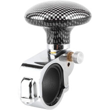 Elegante autostuurwielspinner, koolstofvezel knop voor universele pasvorm en verbeterde rijervaring, diameter kleiner dan 32 mm