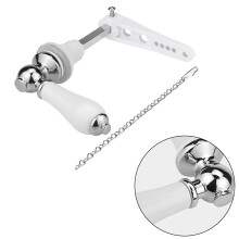 Toilettenreparatur Heim-Badezimmer-Zistern Griff WC-Zistern Hebel 10,4 cm breit Traditionelles Design Sorgenfreier Kauf