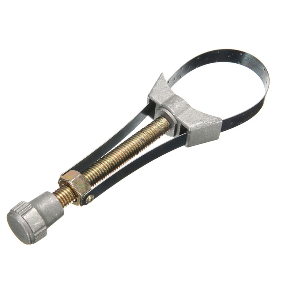 Stainless Steel Oil Filter Spanner Wrench Adjustable Tool For Car And Motorcycle Maintenance Suitable For 60 120Mm 6935161504842