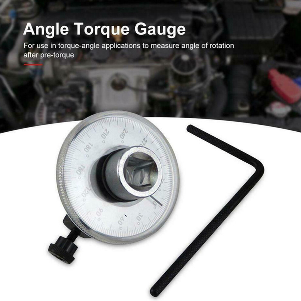 Torque Angle Gauge Premium 1/2 Drive Torque Angle Gauge Accurate Measurement Range Of 0 360 Degrees For Wrench 6935161497625