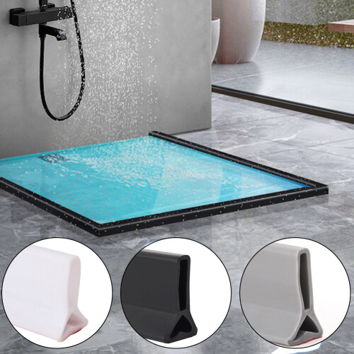 Φράγμα ντους Water Stopper Strip Σιλικόνη για δάπεδα μπάνιου Αντιολισθητικό 2