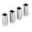 4pcs Socket Adapter 1/4" Square Drive To 1/4" Hex Socket Bits Converter Screwdriver Bit Adapter Quick Release Wrench Hand Tool 4