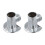 Electroplated Finish Conversion Joint Mixing Valve for Fixed Base Showers with Exceptional Leak Proof Features 2