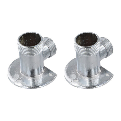 Electroplated Finish Conversion Joint Mixing Valve for Fixed Base Showers with Exceptional Leak Proof Features 1