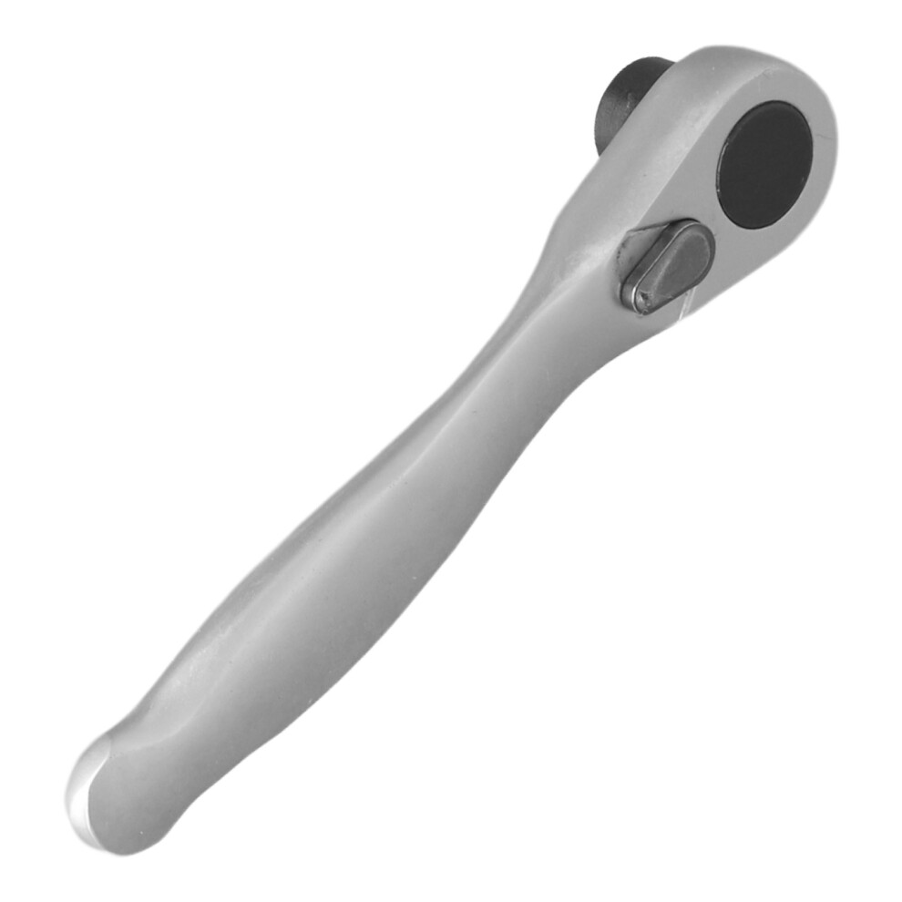 Fast And Efficient 1/4\" Hex Bit Ratchet Screwdriver Handle With 72 Tooth Design For Positive And Negative Switching 6935161482492