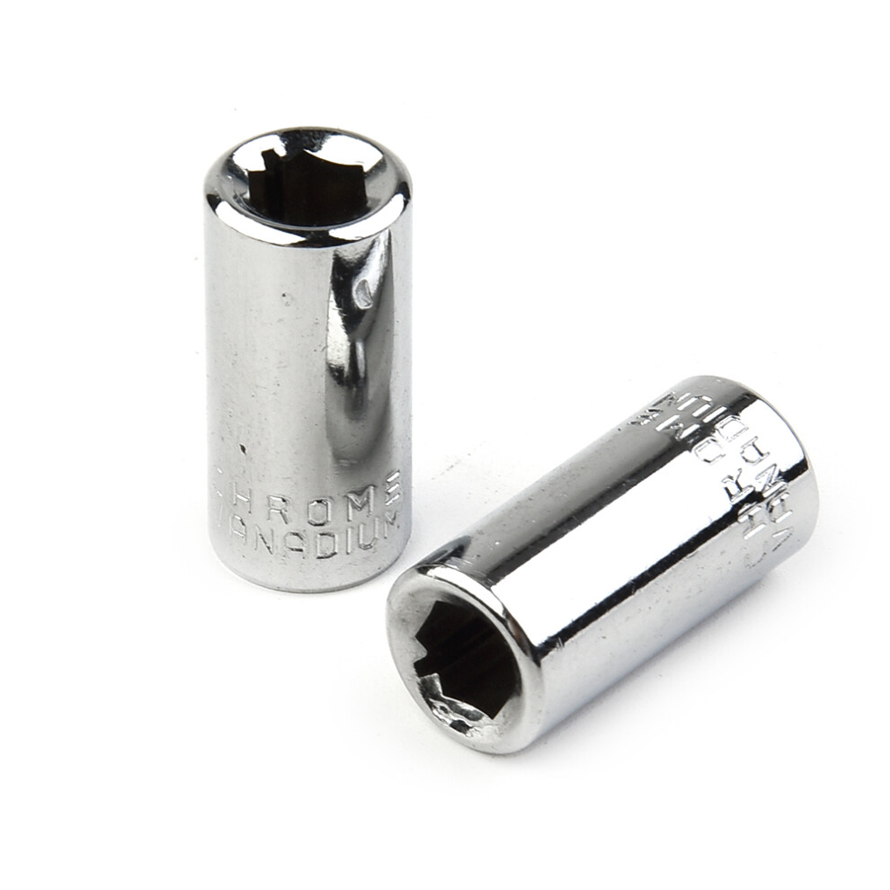 4 Pcs 1/4\'\' Square Drive To 1/4\'\' Hex Socket Bits Converter Screwdriver Bit Adapter Hand Tool Wrench Socket 6935161473452
