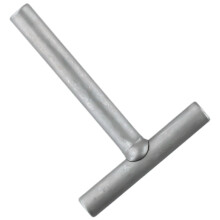 Wrench T-Spanner Ersatzschraubenschlüssel Eckventilschraube 3/3,5/4 mm grauer sechskantiger Metallreparaturverstellung