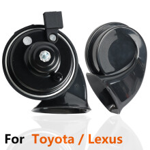 12V 110-125db 410/510Hz Magas Alacsony Hangmagasságú Ciga Kürt Hangos Lexus IS ES CT GX LX NX RX Toyota Highlander Land Cruiser J100 J200