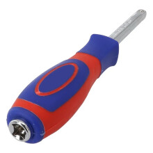 1/4 Zoll kleiner quadratischer Stab 6,3 mm mit Endloch-Drehgriff Doppelzweck-Nachbrenner-Steckschlüssel Haus-Steckschlüssel Reparaturschlüssel