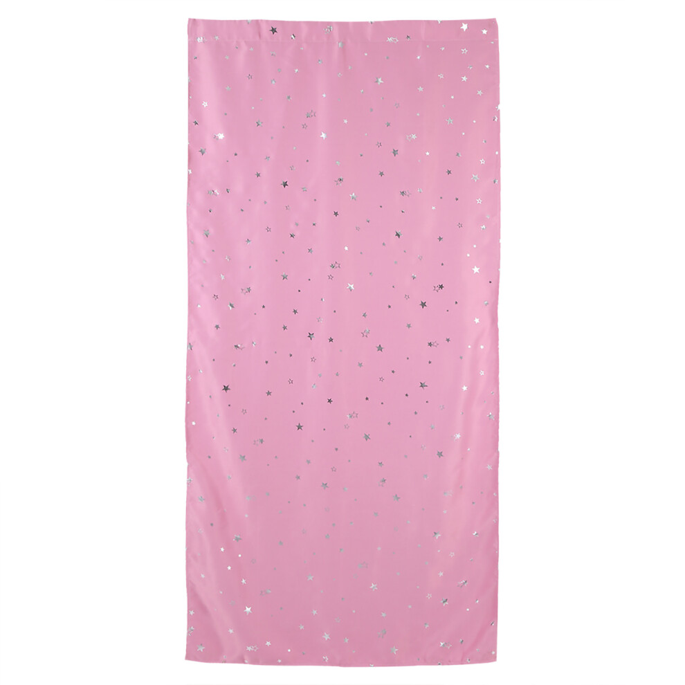 Printed Room Darkening Drapes, Star Pattern Blackout Curtains for Thermal Insulated Window Treatments and Privacy, Kids' Room Decorative Curtains for