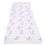 Semi-Sheer Voile Sheer Curtains for Kitchen, Embroidered Leaf Pattern Faux Linen Texture, 1 Panel 2