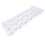 Semi-Sheer Voile Sheer Curtains for Kitchen, Embroidered Leaf Pattern Faux Linen Texture, 1 Panel 3