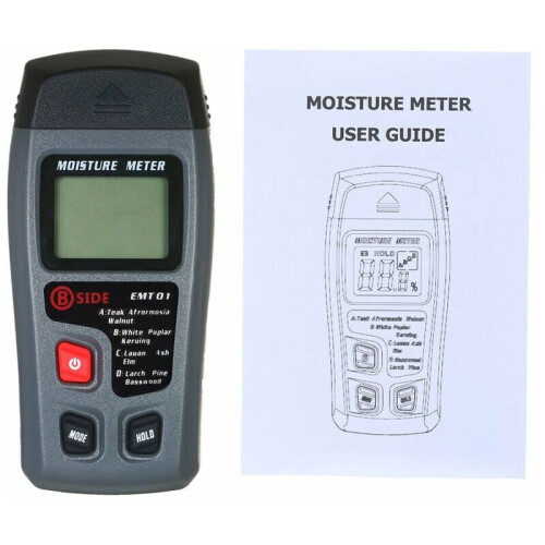 Moisture Meter with Two Test Probe Pins, Automatic Power Off for Energy Efficiency and Longevity 1
