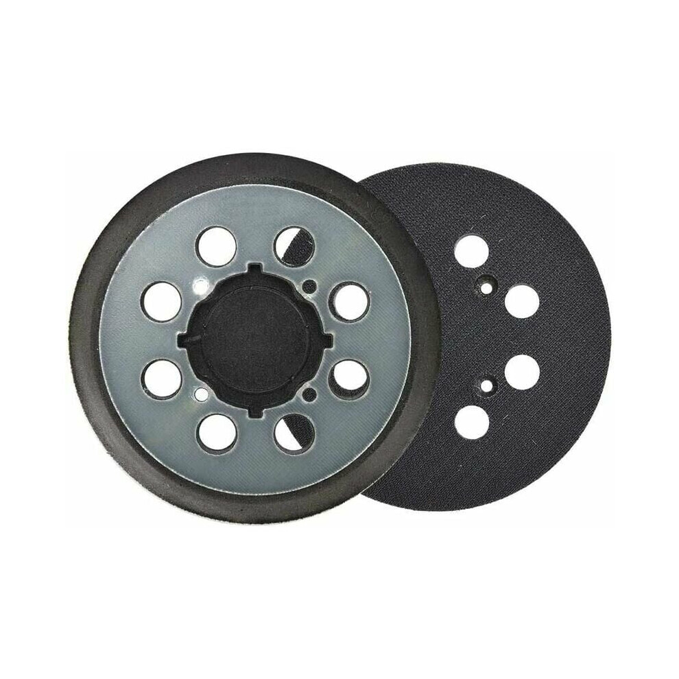 Universal Sanding Pad, Hook And Loop Replacement For 5" Orbital Sander, Offers Dust Collection And Soft Rubber Construction, Ensuring Long Service 9405630822380