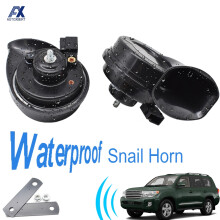 Csigakürt Toyota Land Cruiser J100 J200 1997-2020 12V 110-125db hangos vízálló autókürtök 410/510Hz kéthangú automata duda