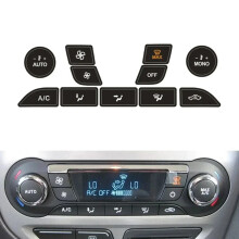 Carhome Car AC Schalter Knopf-Reparaturaufkleber für Ford Focus 1999-2005 Klimaanlagen-Knopf-Reparaturset Autodekoration N