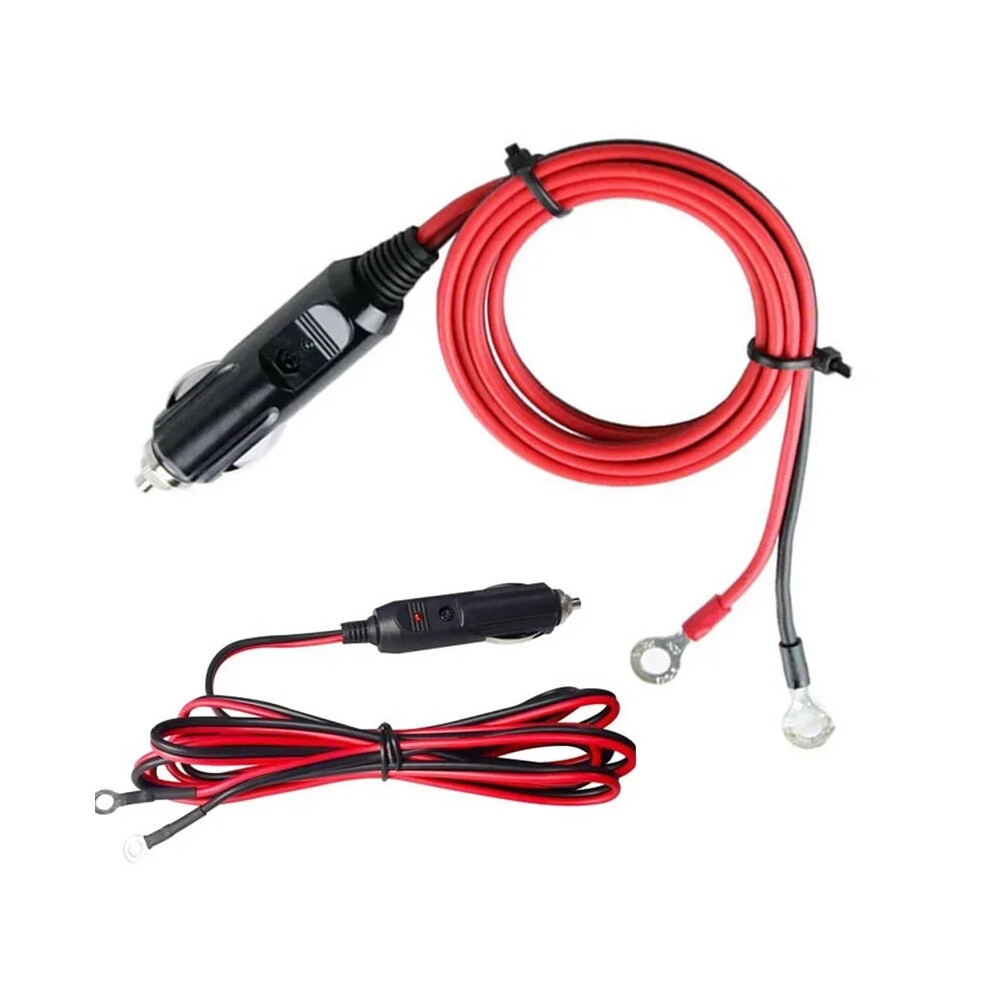 1Pc 12V Heavy-Duty 15A Cigarette Lighter Adapter - Male Plug Power Cord 6935161442274
