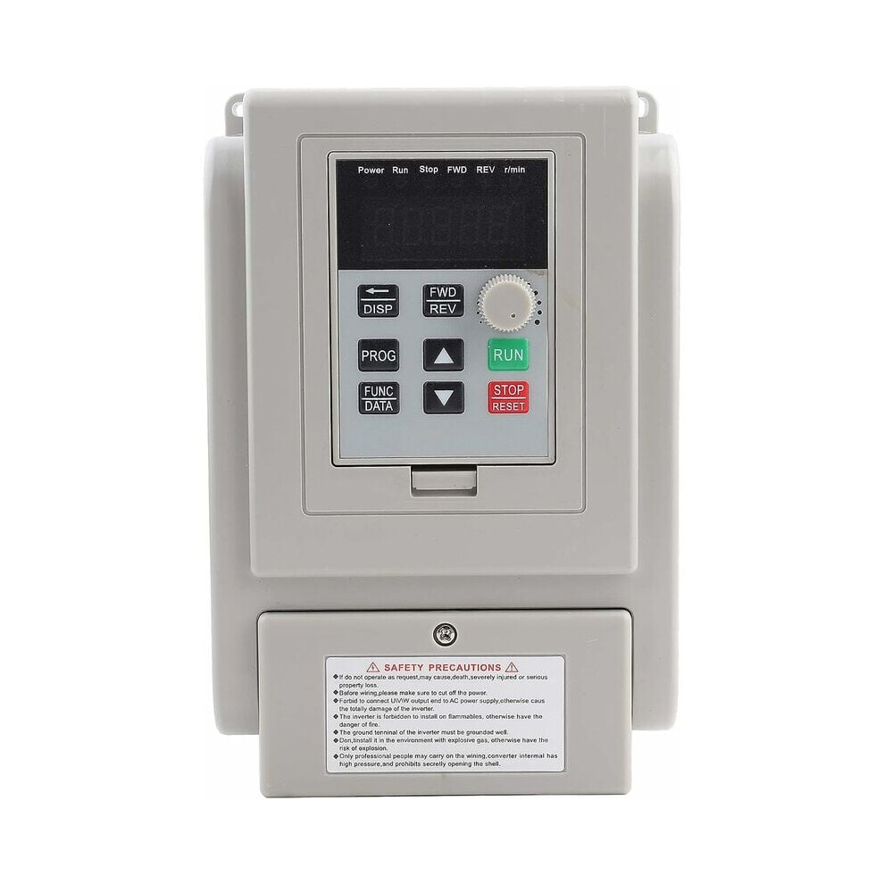Precision Motor Control: Variable Frequency Drive With Digital Display For Clear Readings, Ensuring Low Electromagnetic Interference And Easy Wiring 9405630204841