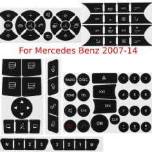 Reparaturaufkleber für Klimaanlagen-Klimaanlagen-Knopfe für Mercedes 2007-2014 Lenkrad AC Windo-Knopf-Aufkleber