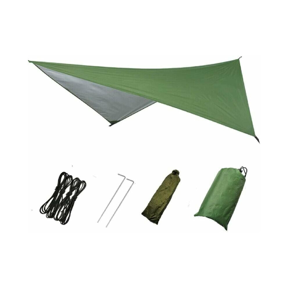 Versatile Outdoor Companion, Ripstop Polyester Spinning Fabric Waterproof Protection, Lightweight & Durable Multipurpose Tarp For Concerts, 9169997120830