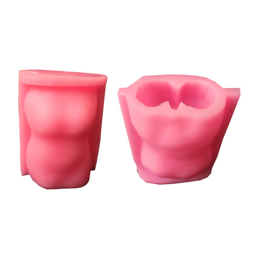 3D Menschlichen Körper Kerze Epoxidharz Form-männlich 1