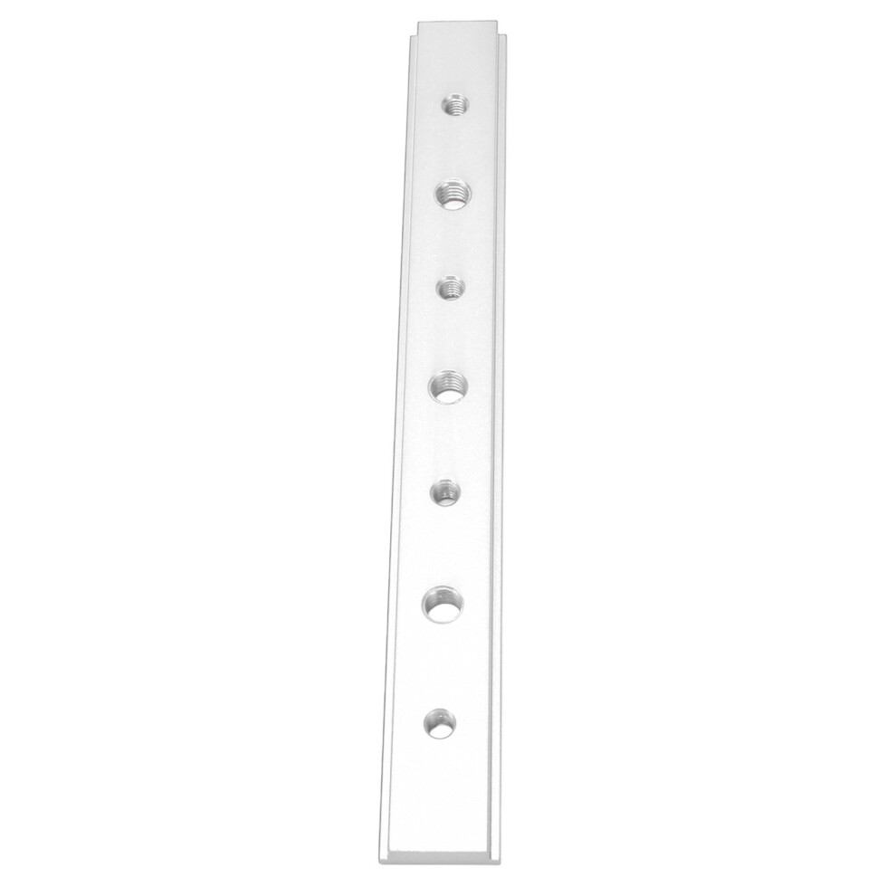 200Mm Aluminum Alloy T Slot Miter Track Jig For Woodworking Silver 7891369643914