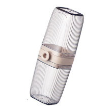 Ensemble de gobelet de voyage pour brosse à dents, portable, familial, contenant tube de dentifrice, dimensions 20x6,9 cm