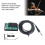 Violin Silent EQ Pickup B53 with Cable for Stringed Instruments 3
