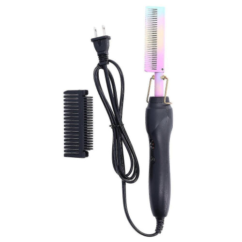 Hot Comb - Φορητή ελαφριά χτένα ισιώματος με πρίζα 120-240V ΗΠΑ