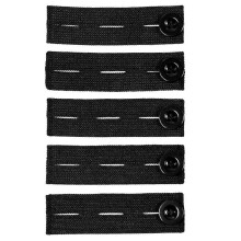 Elastische Hosenbundverlängerungen, 5er-Pack, verstellbare Hosenknopfverlängerungen