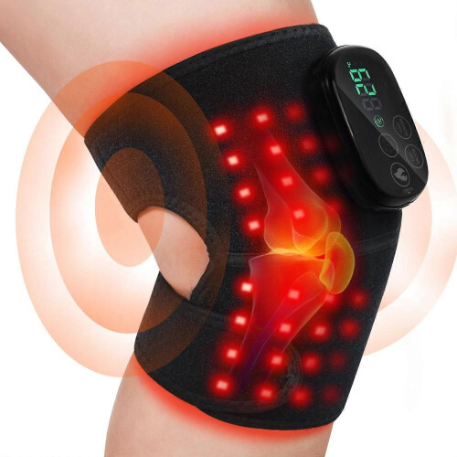 Red Light Therapy Knee Massager Wireless Rechargeable Controller, 660nm850nm Red Light Therapy