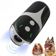 Ultraschall-Hundeabwehrgerät für den Außenbereich, tragbares Ultraschallgerät zur Abwehr von Katzen und Hunden, Stoppt Hundegebell, Hundetra