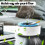Cendrier purificateur d'air, cendrier électrique, purification de l'air - 2025 3