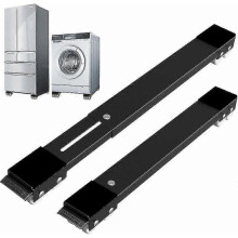 Waschmaschinenuntergestell mit Bremse, verstellbares Fahrgestell für Waschmaschine, Wäschetrockner, Kühlschrank