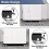 Washing Machine Base with Brake, Adjustable Mobile Base for Washing Machine, Tumble Dryer, Refrigera 4