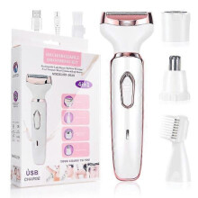 4-i-1 elektrisk barbermaskine til kvinder USB genopladelig vandtæt barbermaskine til kvinder - Personlig pleje