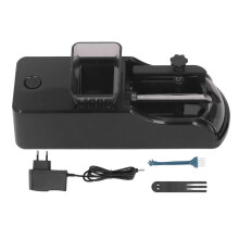 Automatische Zigarettenrollmaschine, 8 mm, kleine elektrische Zigarettenstopfmaschine, 100–240 V, schwarzer EU-Stecker