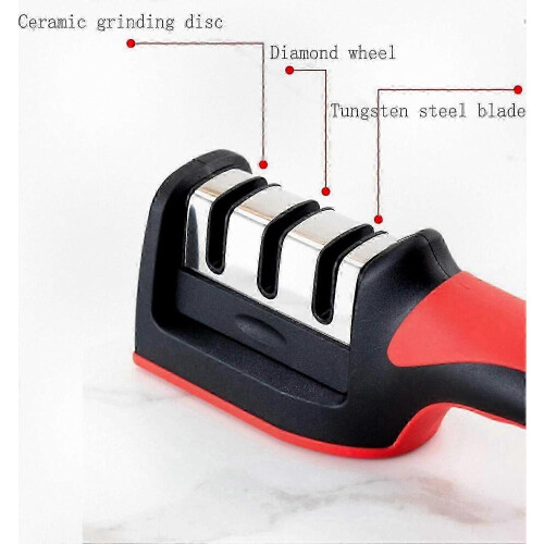 2025 Multi-Stage Manual Sharpener for Kitchen Blades and Cutting Tools 2