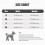 Soft dog lifting harness for back leg support, aid for injured disabled pets 5