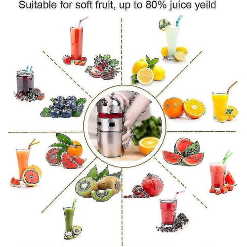 Χειροκίνητος αποχυμωτής, Χειροκίνητος αποχυμωτής με φίλτρο και δοχείο, Χει 2