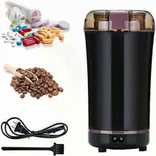 Multifunktionaler elektrischer Tablettenzerkleinerer – Zerkleinert Tabletten/Vitamine/Kaffeebohnen zu feinem Pulver für Ernährungssonden, K