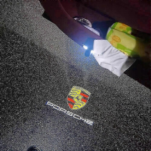 Προβολέας λογότυπου LED HD για Porsche Cayman Boxster Cayenne Macan 991 718 - Αξεσουάρ προβολέα 1