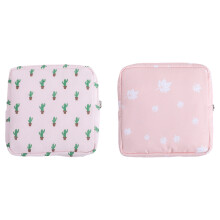 Elegant Period Kit, Hygiene Privacy, Nursing Pad Holder, Soft Waterproof Material, Portable Menstrual Pouch, Feminine Care Organizer For Women Teen Gi
