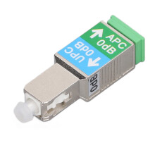 Adattatore per fibra SC UPC maschio a SC APC femmina 1200-1600nm a bassa perdita