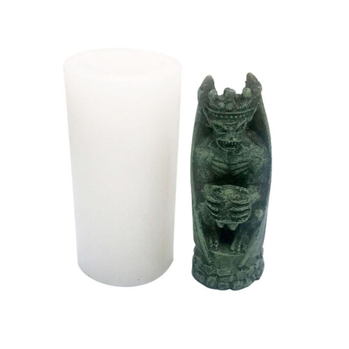 Silicone Soap Making Mold - Halloween Western Devil Bat Silicone