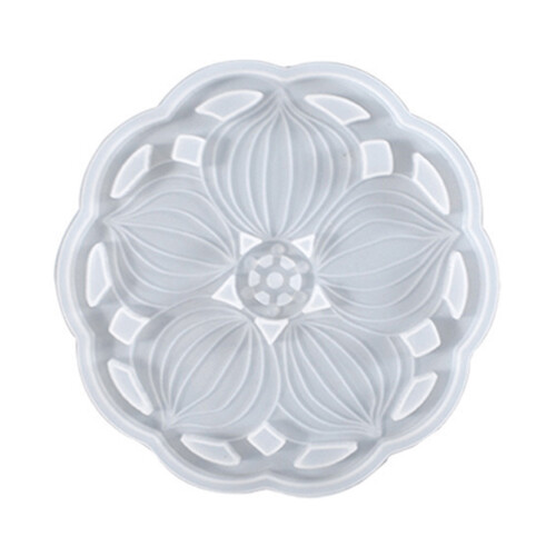Schmuck Machen Epoxy Form Lotus Untersetzer Becher Pad Harz-2