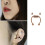 5 Stück gefälschter Septum-Piercing, magnetischer 2