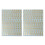 2 Blatt Glitzer-Buchstabenaufkleber, selbstklebende digitale-A 1